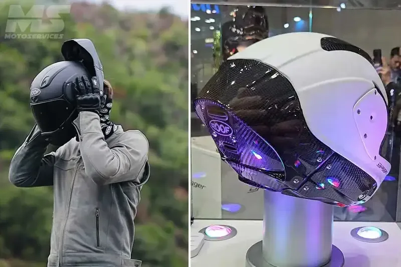 Casque intégral haut de gamme : Quel prix pour le Roof Djagger ?