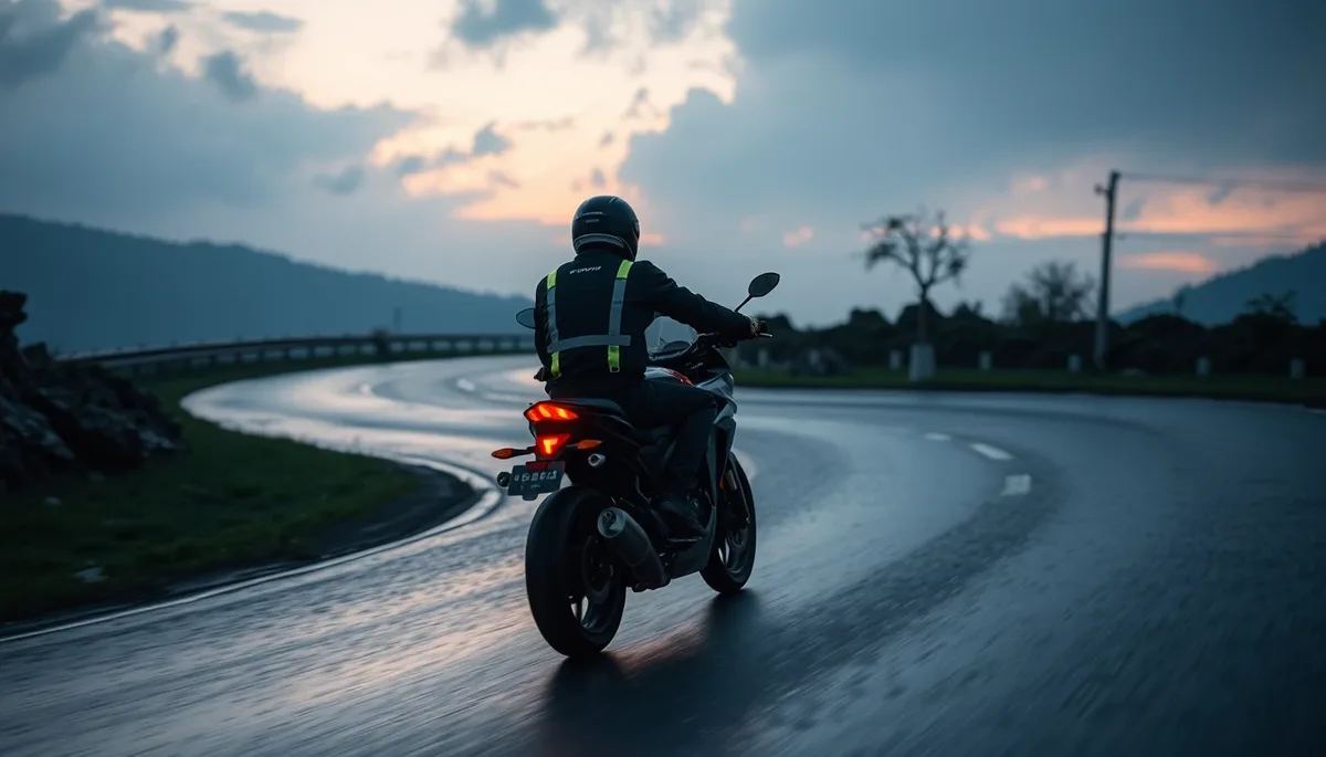 Moto : Conseils sécurité pluie, nuit et hiver