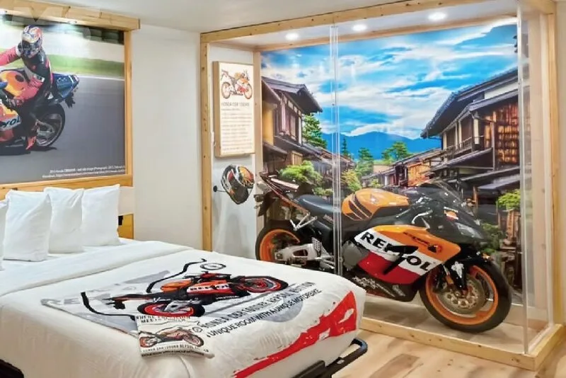 The Motorcycle Inn : motel thème moto mythique Tennessee USA