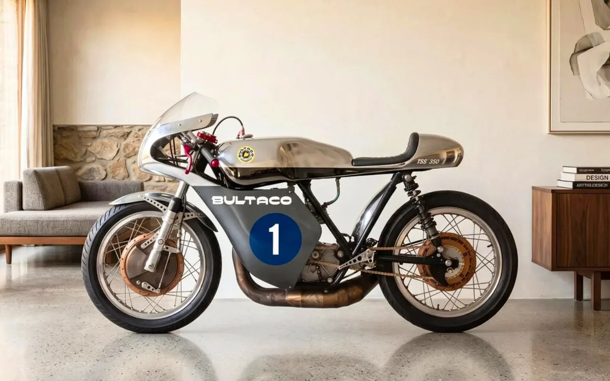 Bultaco TSS 350 2026 : moto deux-temps de piste, série limitée 29 ex.