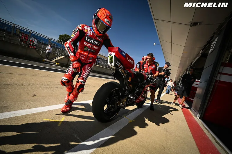 Marc Marquez Ducati Silverstone Sprint MotoGP 2026 : course survie